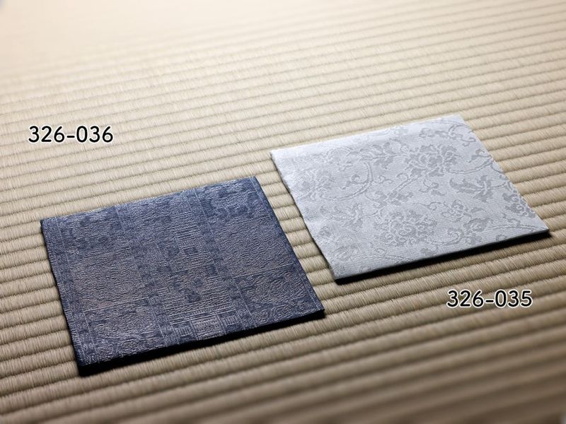 紗 古帛紗「二重蔓牡丹」薄ブルー | すべての商品 | 淡交社 茶道具と