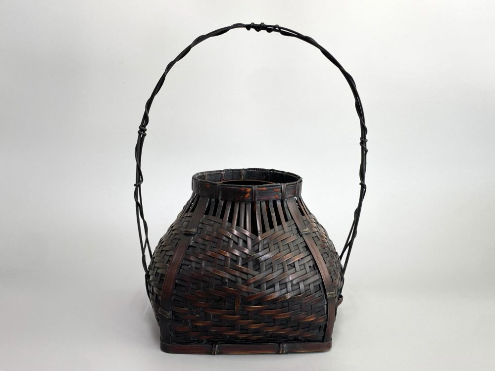 古代染 宗全籠花入<サマーセール> | すべての商品 | 淡交社 茶道具と茶席のきものオンラインショップ