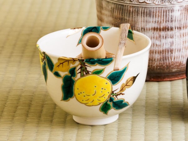 柚子絵茶碗 | すべての商品 | 淡交社 茶道具と茶席のきものオンライン