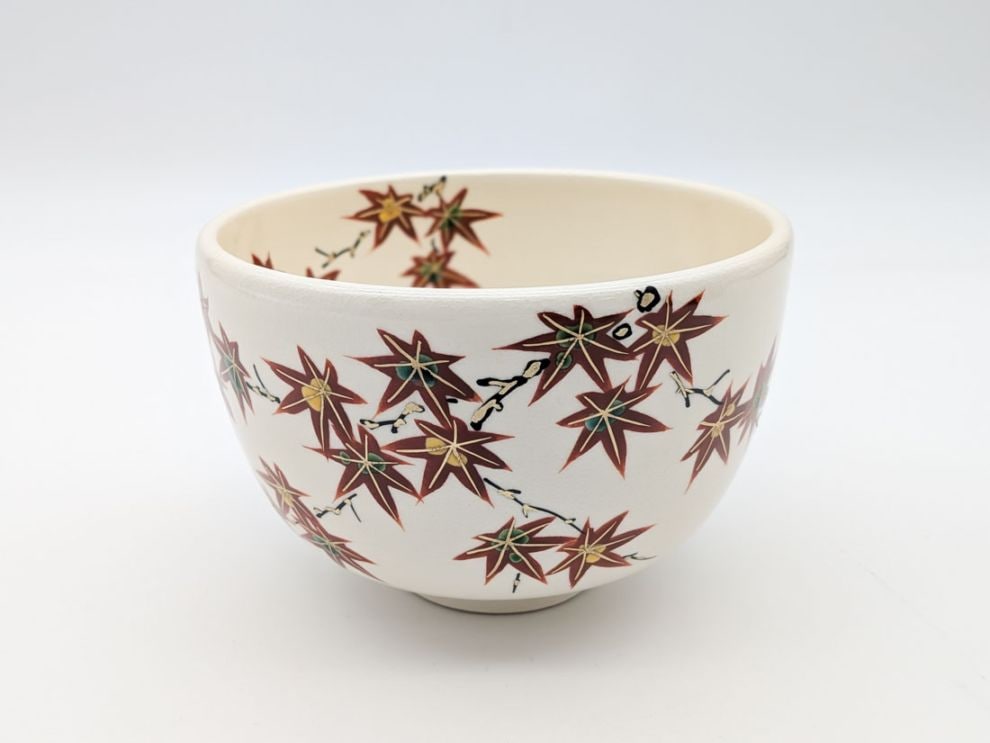 紅葉絵茶碗 | すべての商品 | 淡交社 茶道具と茶席のきものオンライン