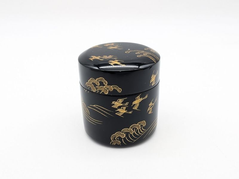 木製 波千鳥蒔絵吹雪 | すべての商品 | 淡交社 茶道具と茶席のきもの