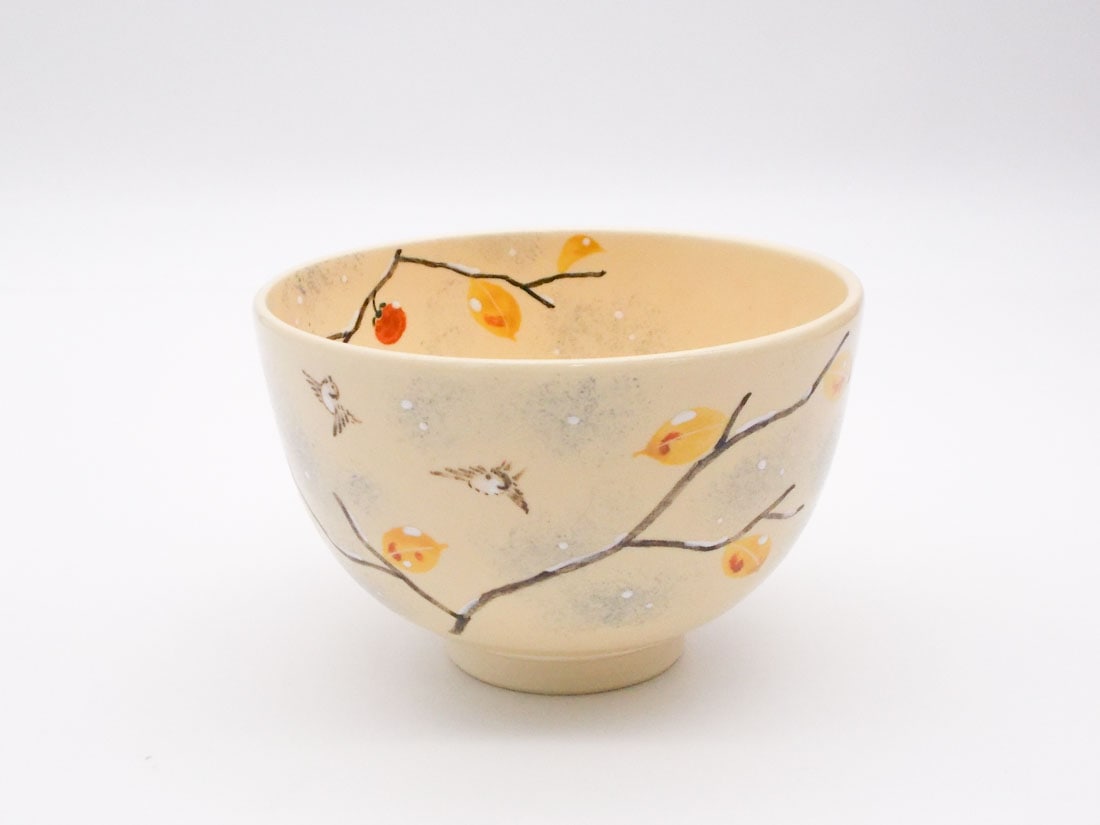 木守りと雀絵茶碗＜い＞ | すべての商品 | 淡交社 茶道具と茶席の