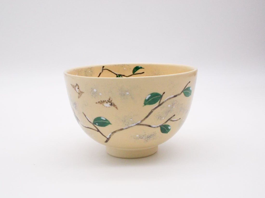 木守りと雀絵茶碗＜ろ＞ | すべての商品 | 淡交社 茶道具と茶席の