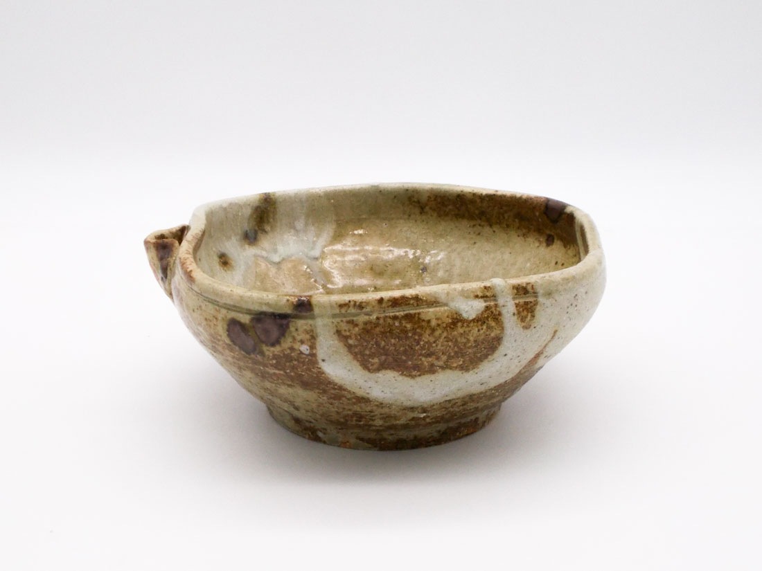 菓子鉢 蔵出し品】弥右衛門作 美濃伊賀 片口菓子鉢 | オンラインショップ限定