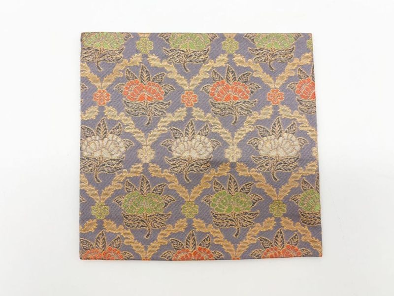 古帛紗 極上【花輪違文様】茶道具 新品 古帛紗「花卉菱繋文様」 | オンラインショップ限定,数寄屋袋・帛紗挟み