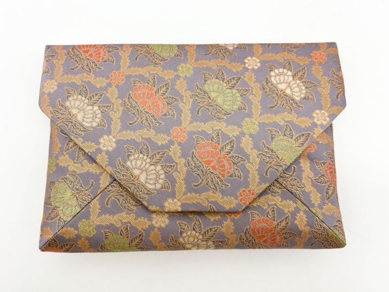 数寄屋袋「花卉菱繋文様」 | 茶道具 | 淡交社 茶道具と茶席のきもの