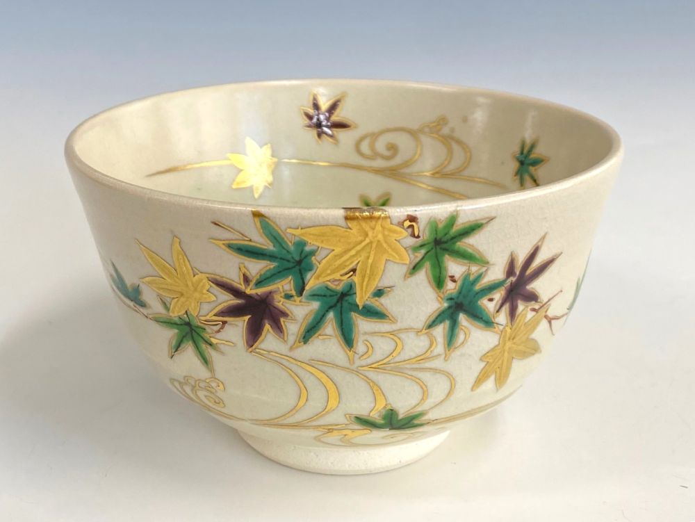 灰釉 青楓茶碗 | 茶道具 | 淡交社 茶道具と茶席のきものオンラインショップ