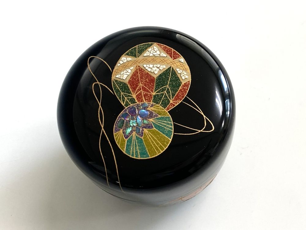 手毬蒔絵中棗 | すべての商品 | 淡交社 茶道具と茶席のきもの