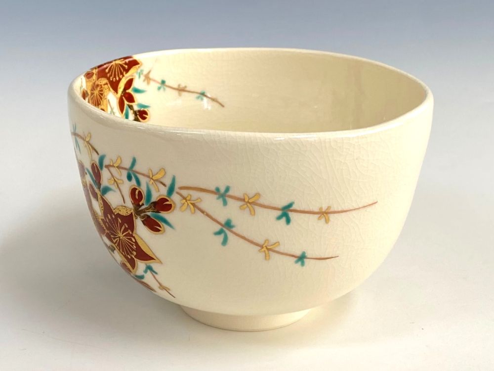 茶道具 白楽茶碗 和歌 時代物(LC777) 茶道具 白楽茶碗 和歌 時代物(LC777) 茶道具 白楽茶碗 和歌 時代物