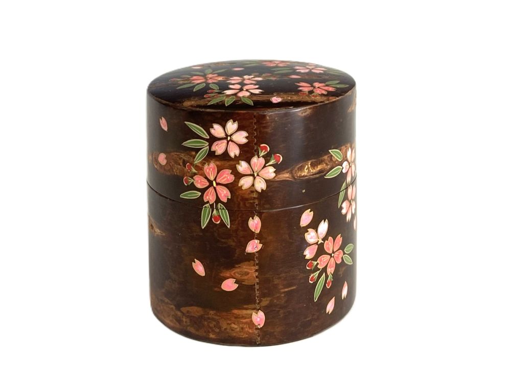 桜木地 桜蒔絵中次 | すべての商品 | 淡交社 茶道具と茶席のきもの