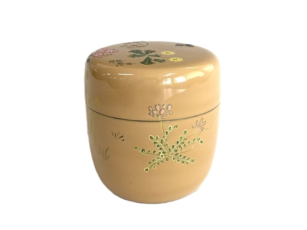 白漆 春の野蒔絵中棗 | すべての商品 | 淡交社 茶道具と茶席のきもの