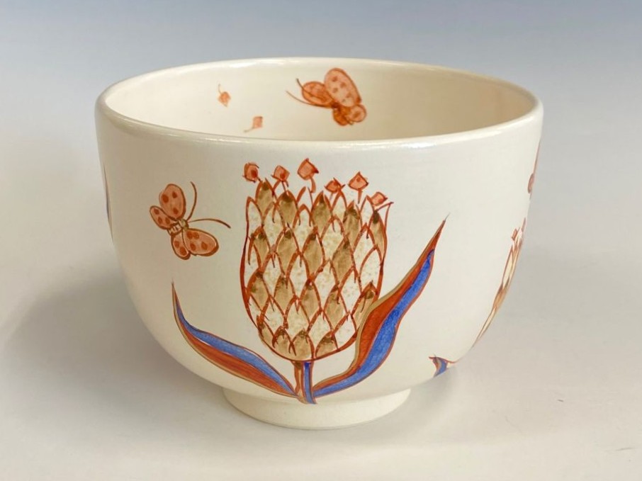 茶人の 茶碗 茶道具 古道具 アンティーク 花押 茶人の 茶碗 茶道具 古道具 アンティーク 花押