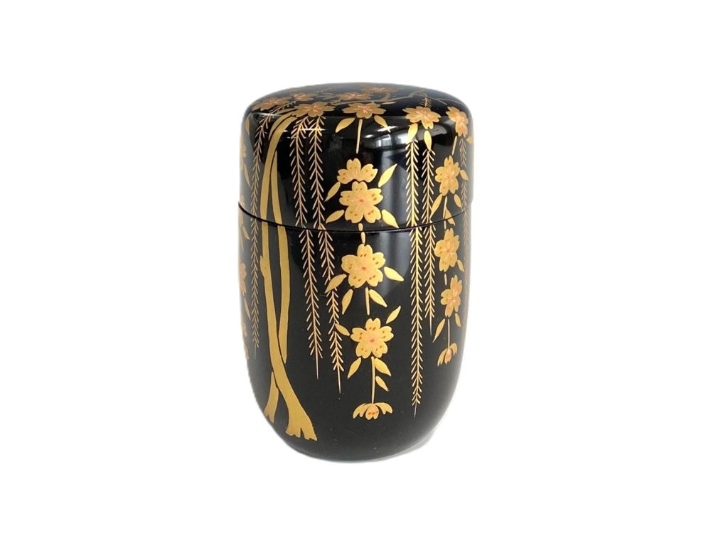 柳桜蒔絵長棗 | 茶道具,茶器 （棗・茶入） | 淡交社 茶道具と茶席の