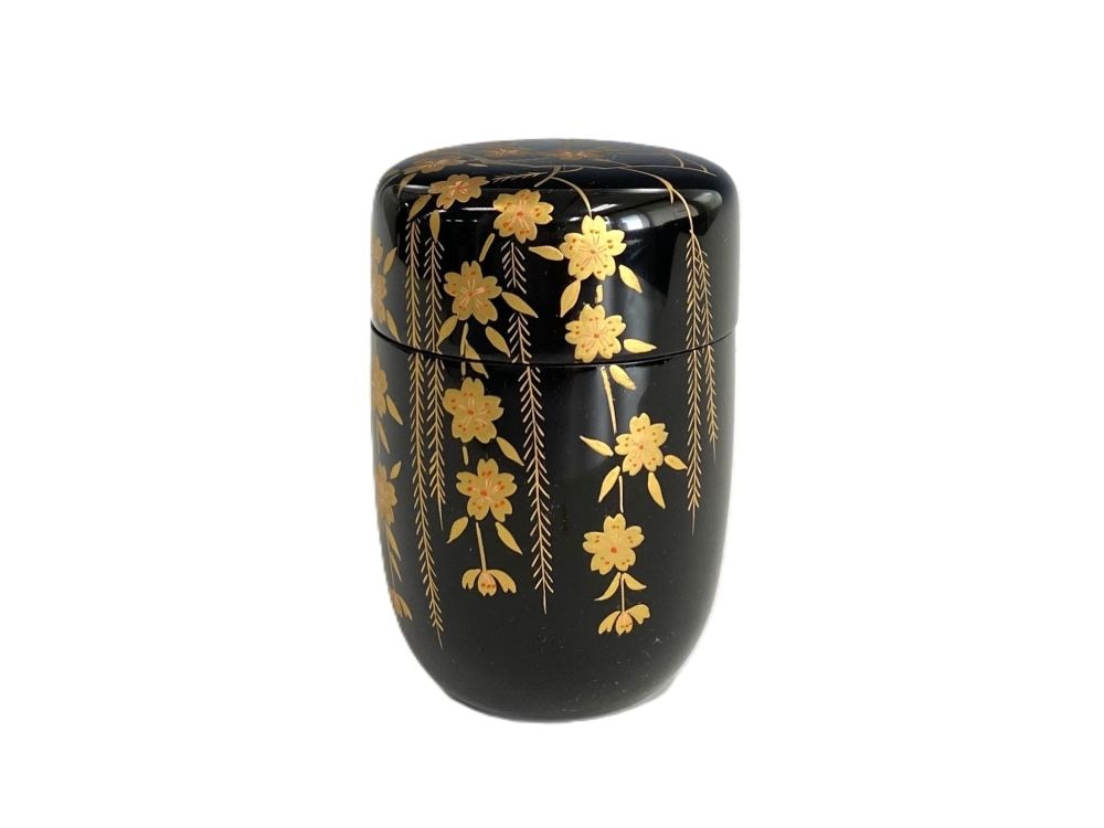 柳桜蒔絵長棗 | 茶道具,茶器 （棗・茶入） | 淡交社 茶道具と茶席の