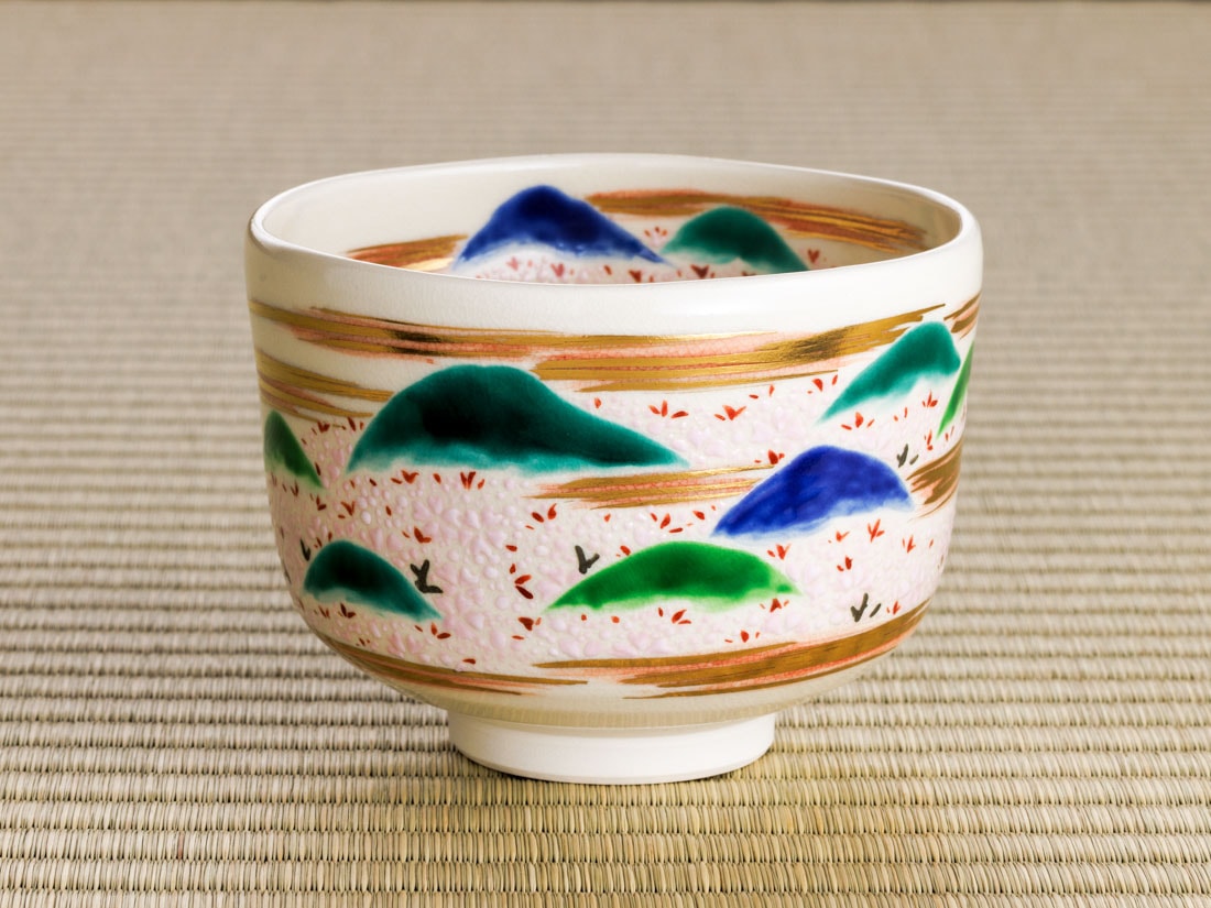 吉野山絵茶碗 | カタログ・パンフレット 掲載品,春カタログ(No.226初花