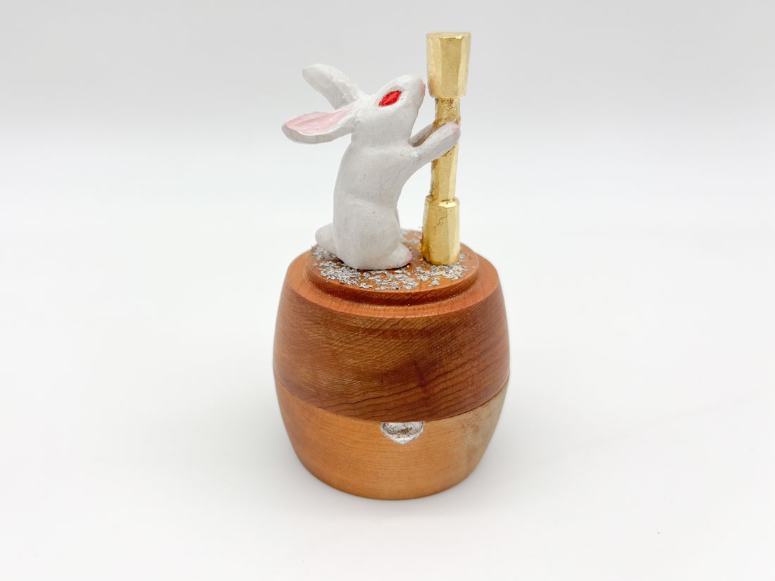 木彫香合「月にて。」 | 茶道具 | 淡交社 茶道具と茶席のきもの