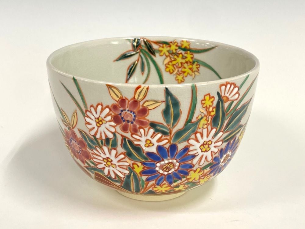 初荷 梅花皮 茶碗 時代物 茶道具 有名小説家蒐集品 SN95 初荷 梅花皮 茶碗 時代物 茶道具 有名小説家蒐集品 SN95