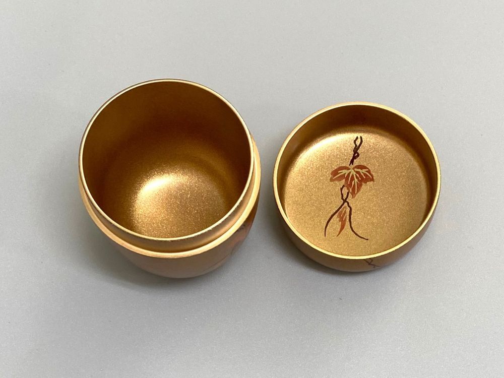 梨子地 蔦蒔絵中棗（内梨子地） | すべての商品 | 淡交社 茶道具と茶席