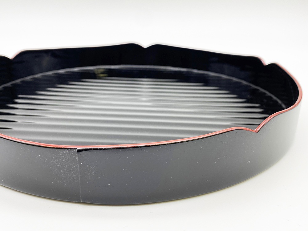 真塗 花形盆 | 茶道具,点前道具 | 淡交社 茶道具と茶席のきもの