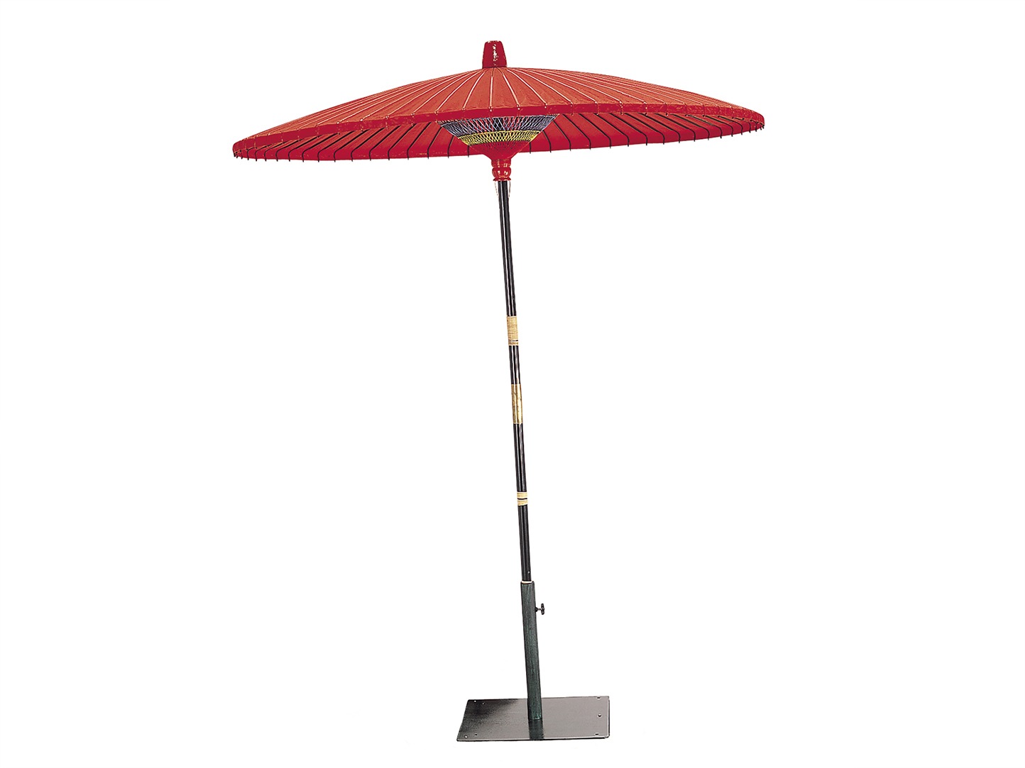 野点傘用 傘立台（鉄四方） | カタログ・パンフレット 掲載品,茶の湯の