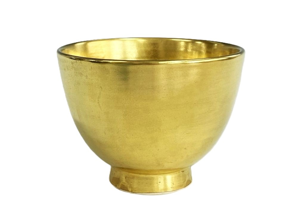 【在銘 金彩 花文 茶碗】陶器 茶道具 直径12cm 高さ7.5cm × 10個 金彩茶碗 | すべての商品 | 淡交社 茶道具と茶席のきものオンライン