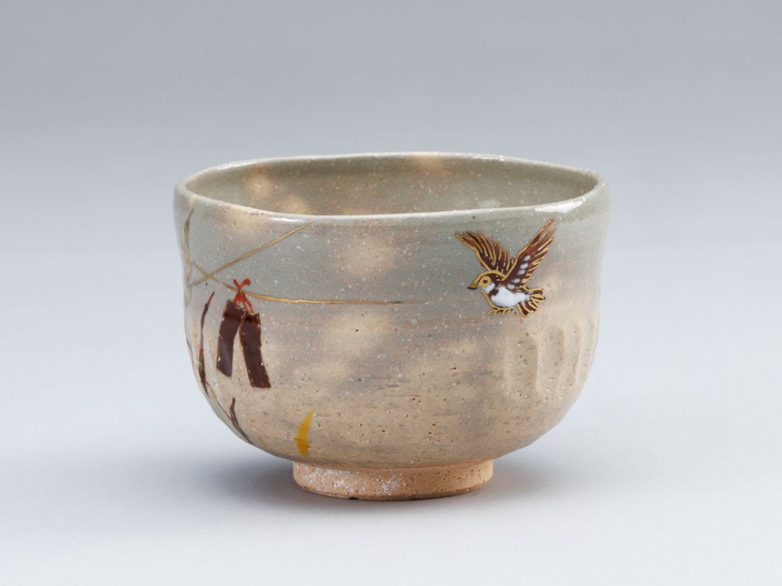 稲穂に鳴子絵茶碗 | すべての商品 | 淡交社 茶道具と茶席のきもの