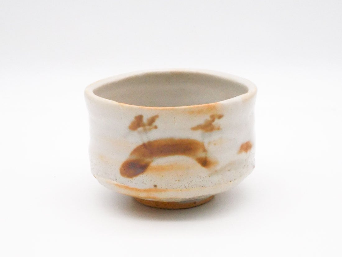 値引き済み　志野茶碗　曙　安藤工　作品 お買い得品】輝山作 志野茶碗 | オンラインショップ限定,茶道具 | 淡