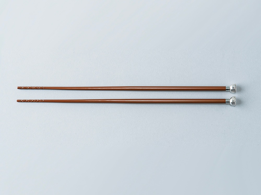 菊頭飾火箸 | すべての商品 | 淡交社 茶道具と茶席のきものオンライン