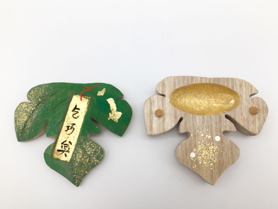 木彫香合 梶の葉 | すべての商品 | 淡交社 茶道具と茶席のきもの