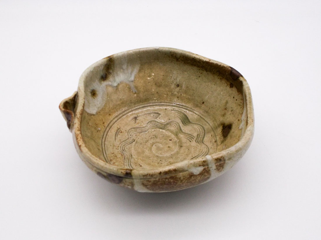 蔵出し品】弥右衛門作 美濃伊賀 片口菓子鉢 | オンラインショップ限定