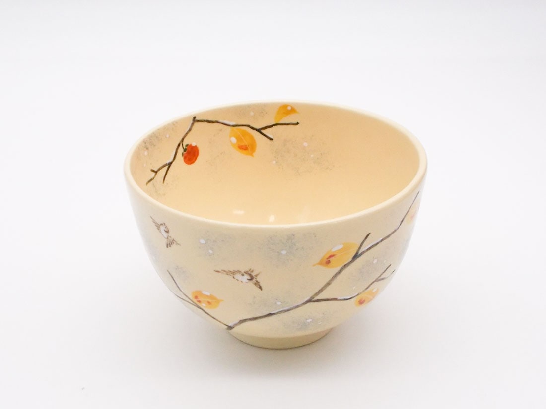 木守りと雀絵茶碗＜い＞ | すべての商品 | 淡交社 茶道具と茶席の