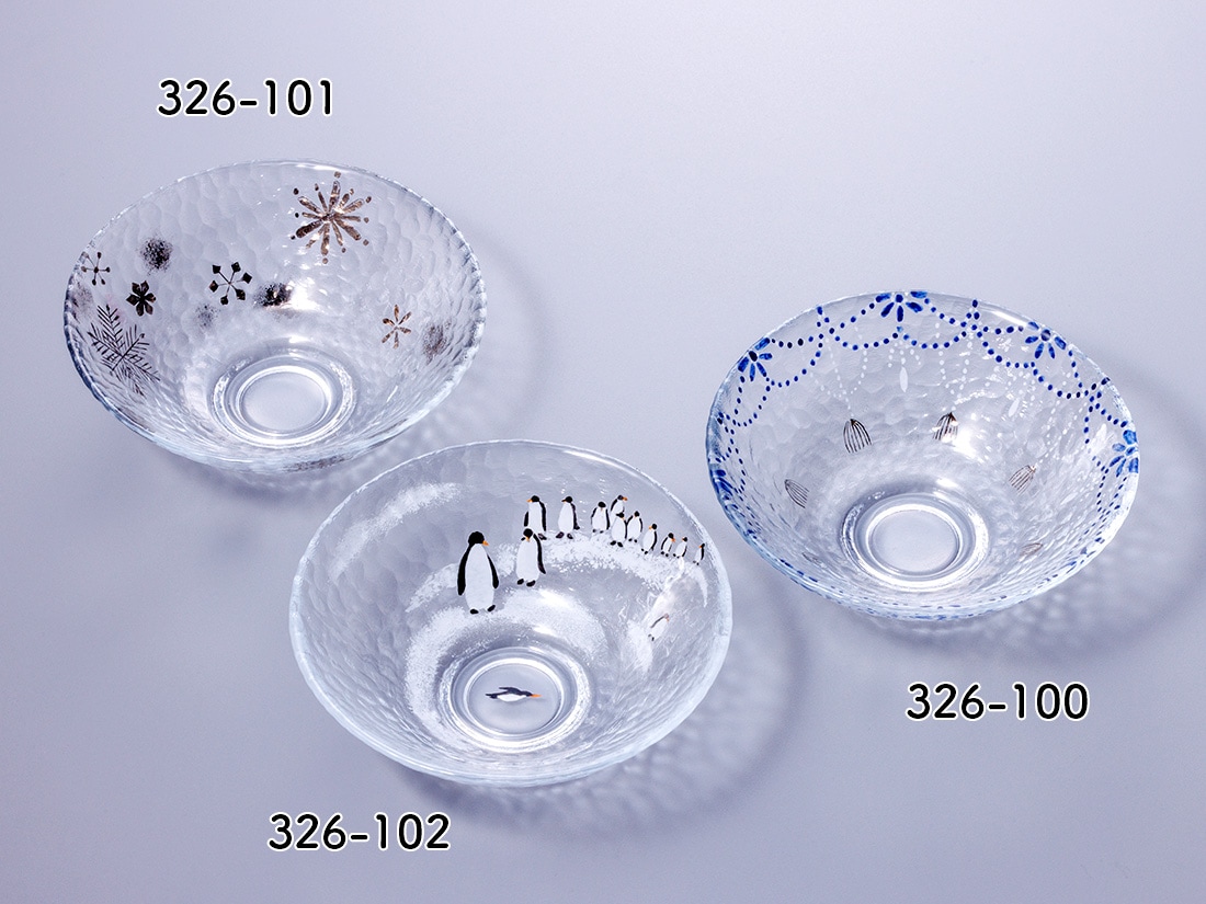 雪花絵ガラス平茶碗 | すべての商品 | 淡交社 茶道具と茶席のきもの