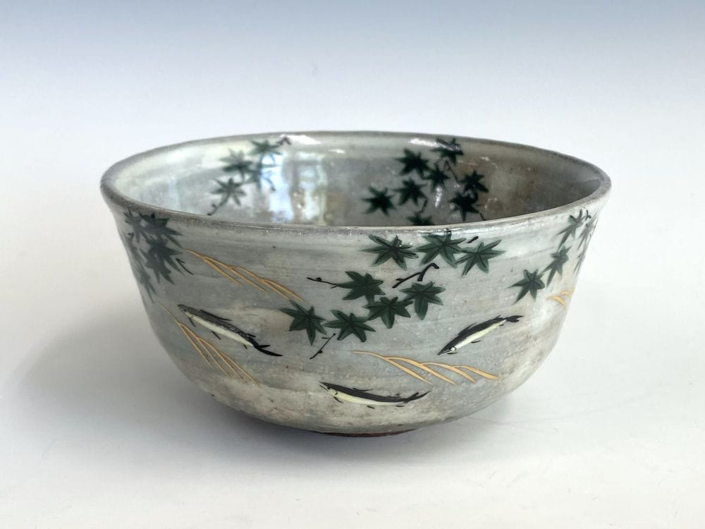 鮎と青楓絵茶碗 | すべての商品 | 淡交社 茶道具と茶席のきもの