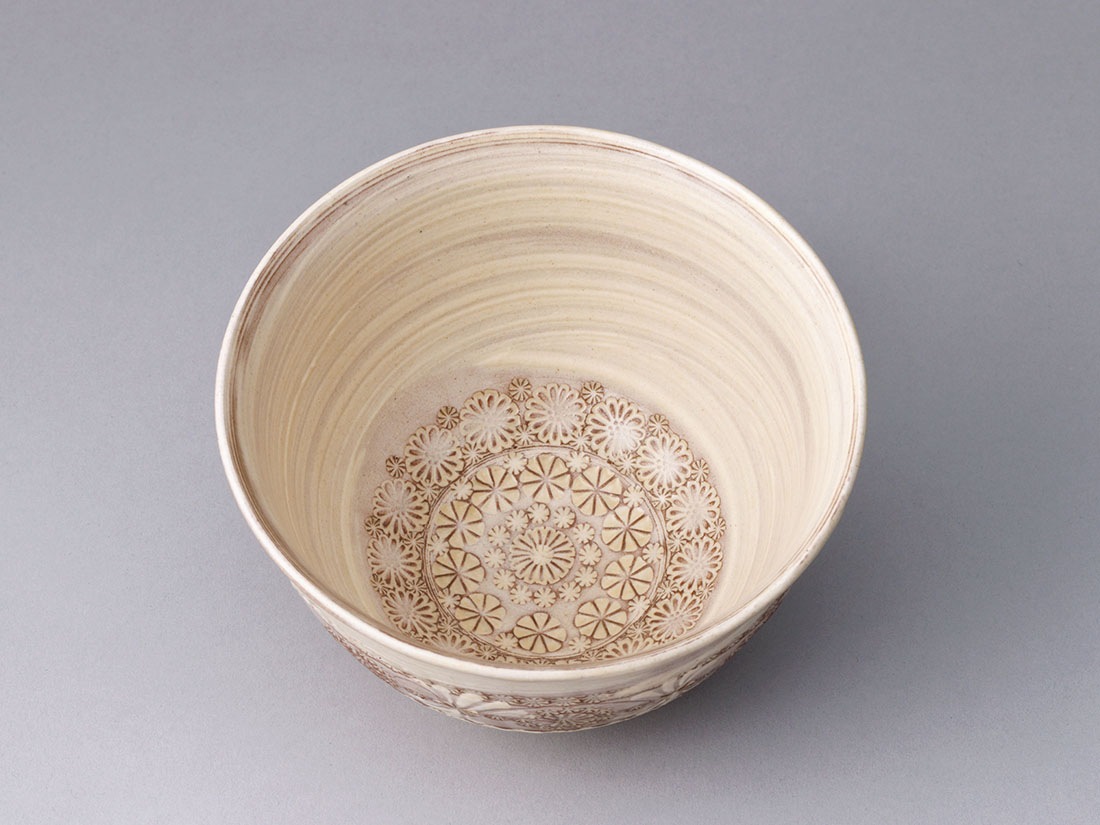 紫三島 刷毛目茶碗 | すべての商品 | 淡交社 茶道具と茶席の