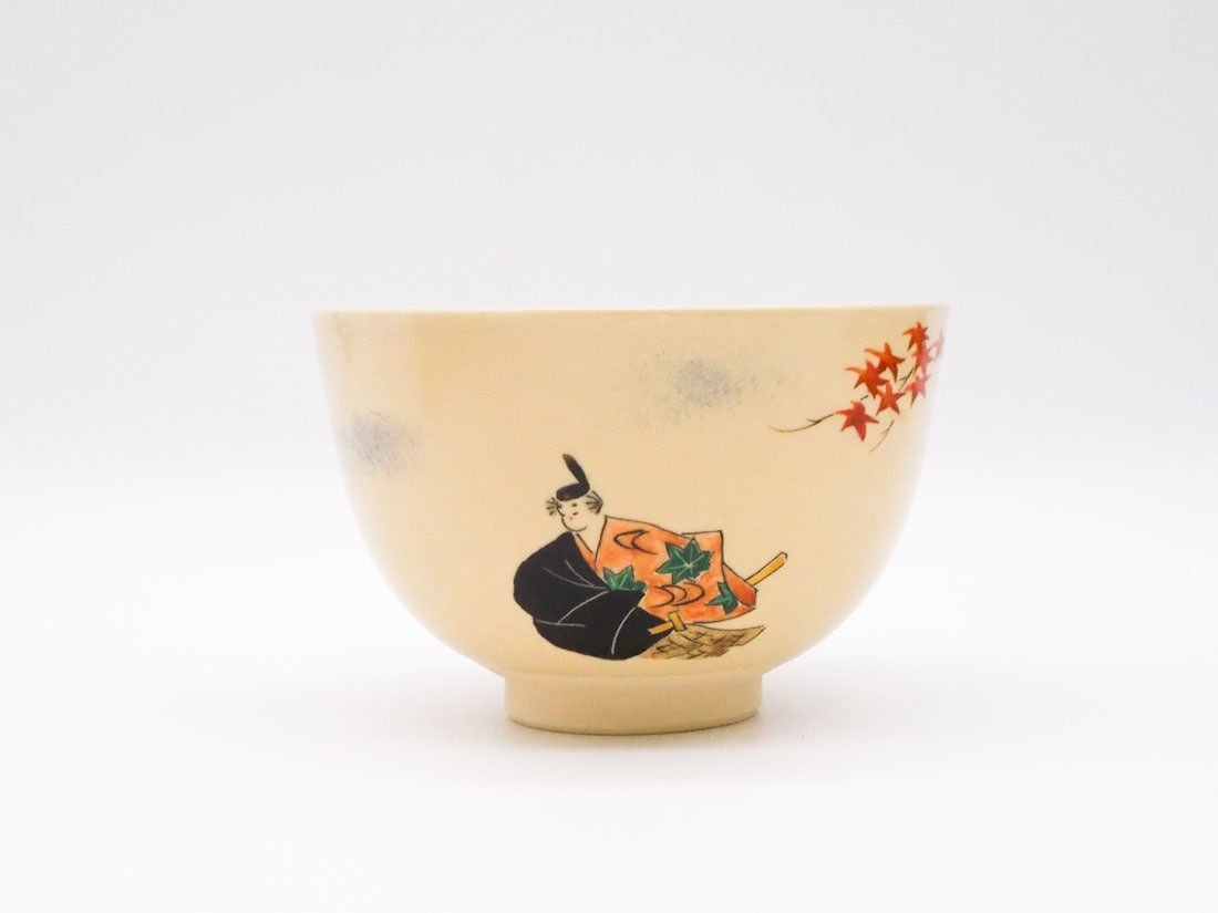 色絵茶碗 源氏七帖 紅葉賀 | すべての商品 | 淡交社 茶道具と茶席の