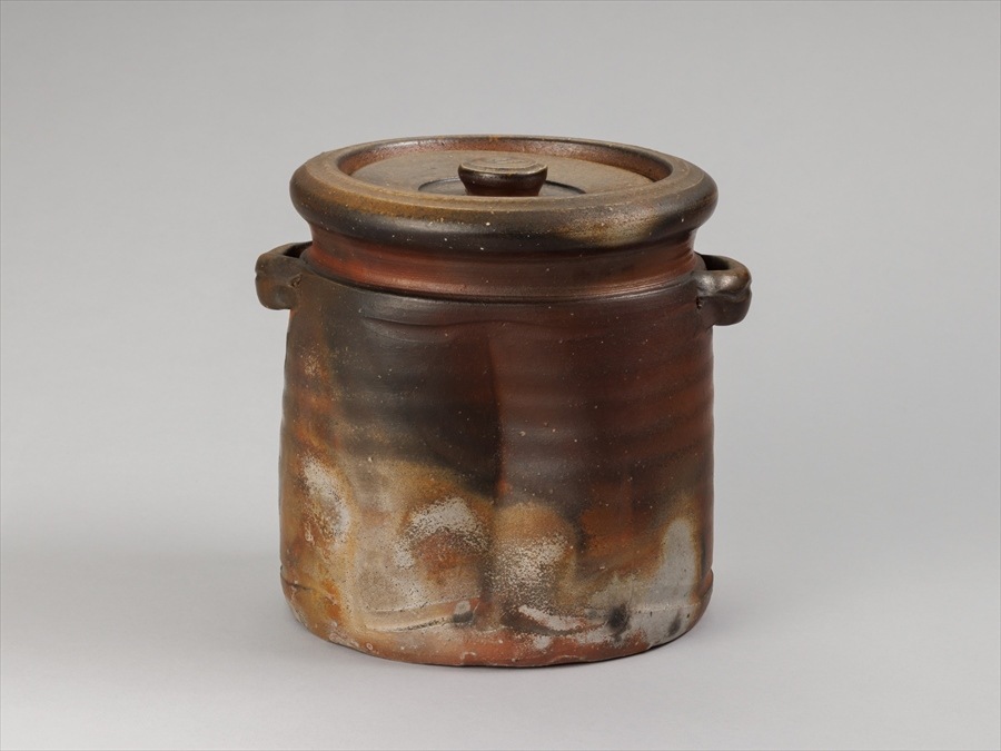 Ｒ６７　水指　『在銘』『青磁』『耳付水指』　木箱　茶道具 R67 水指 『在銘』『青磁』『耳付水指』 木箱 茶道具