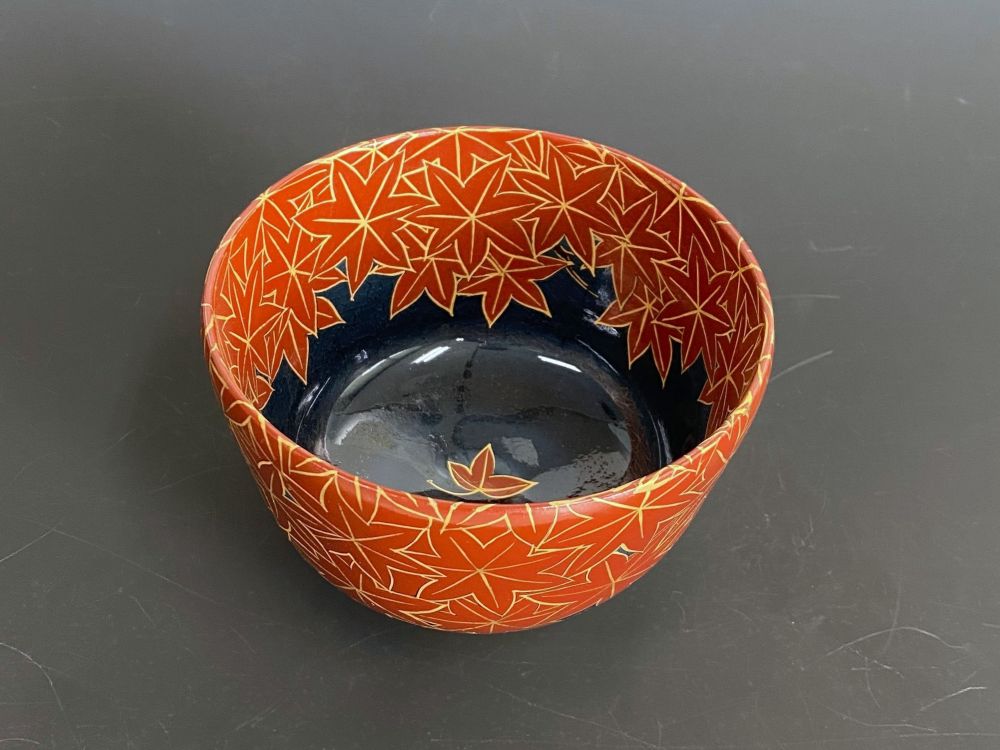 青釉 紅葉茶碗 | すべての商品 | 淡交社 茶道具と茶席のきもの