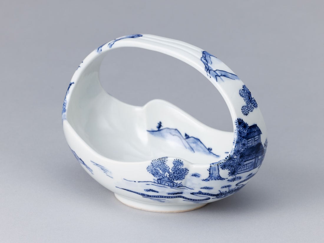 染付 山水絵向付 | 茶道具 | 淡交社 茶道具と茶席のきもの