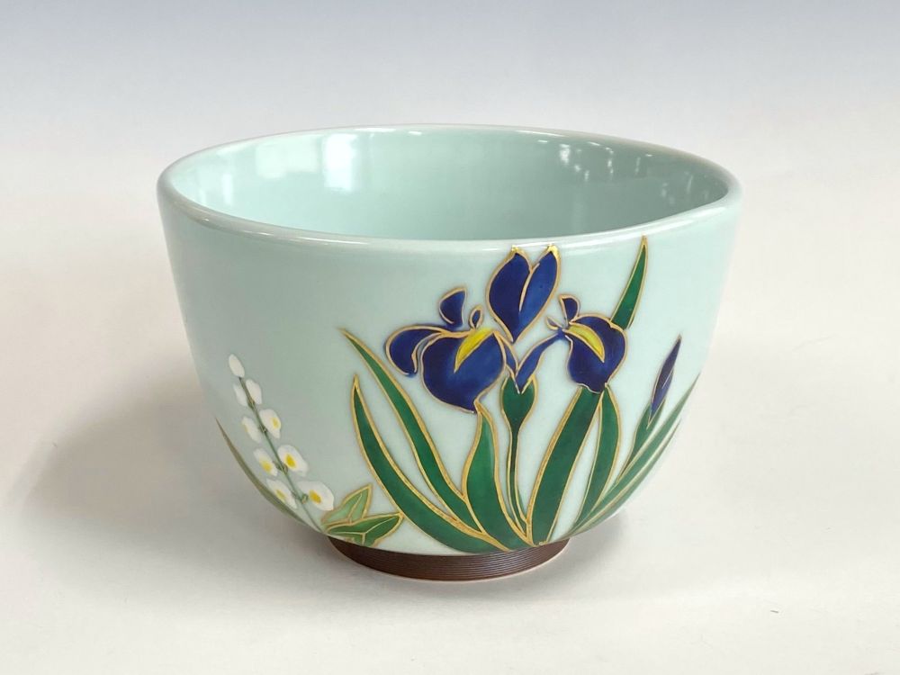 青磁 菖蒲茶碗 | すべての商品 | 淡交社 茶道具と茶席のきもの