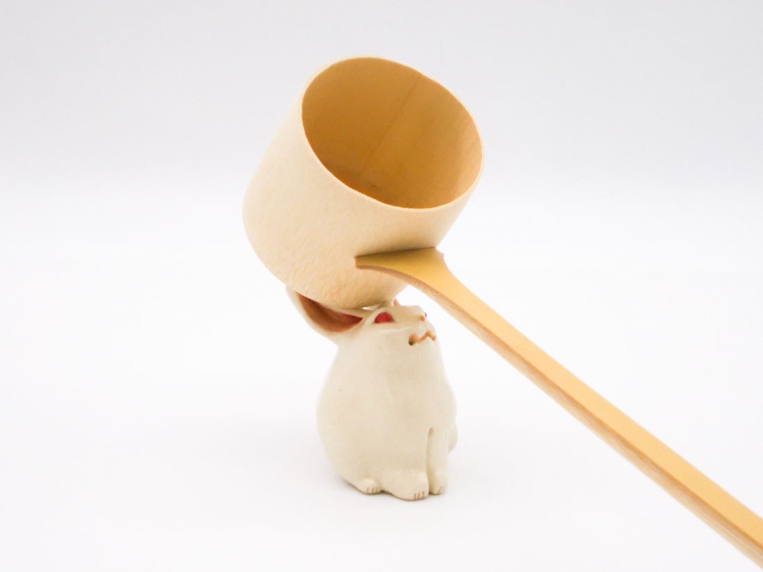笑みうさぎ蓋置〈もっちり〉 | 美術・工芸品・和雑貨 | 淡交社 茶道具