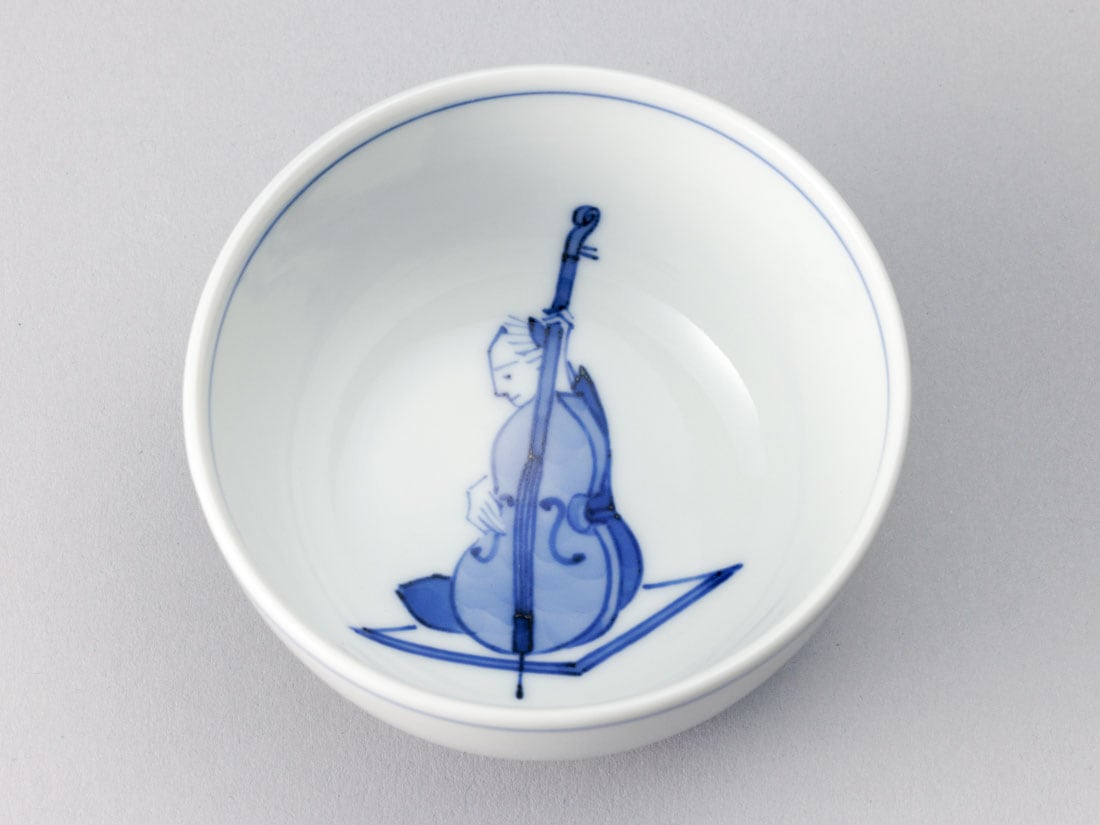 九谷焼 笛吹 汲出茶碗（5客組） | すべての商品 | 淡交社 茶道具と茶席