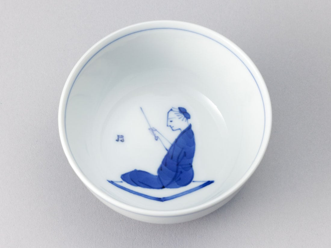 九谷焼 笛吹 汲出茶碗（5客組） | すべての商品 | 淡交社 茶道具と茶席