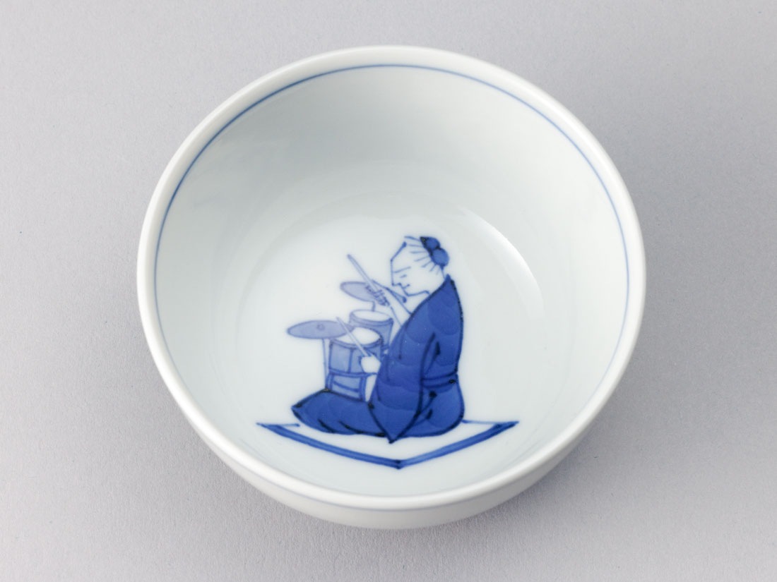 九谷焼 笛吹 汲出茶碗（5客組） | すべての商品 | 淡交社 茶道具と茶席