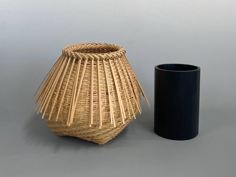 桂籠花入 晒 | 茶道具,花入 | 淡交社 茶道具と茶席のきもの