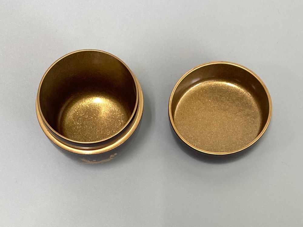 溜塗 鳳凰菊松梅蒔絵中棗 | すべての商品 | 淡交社 茶道具と茶席の