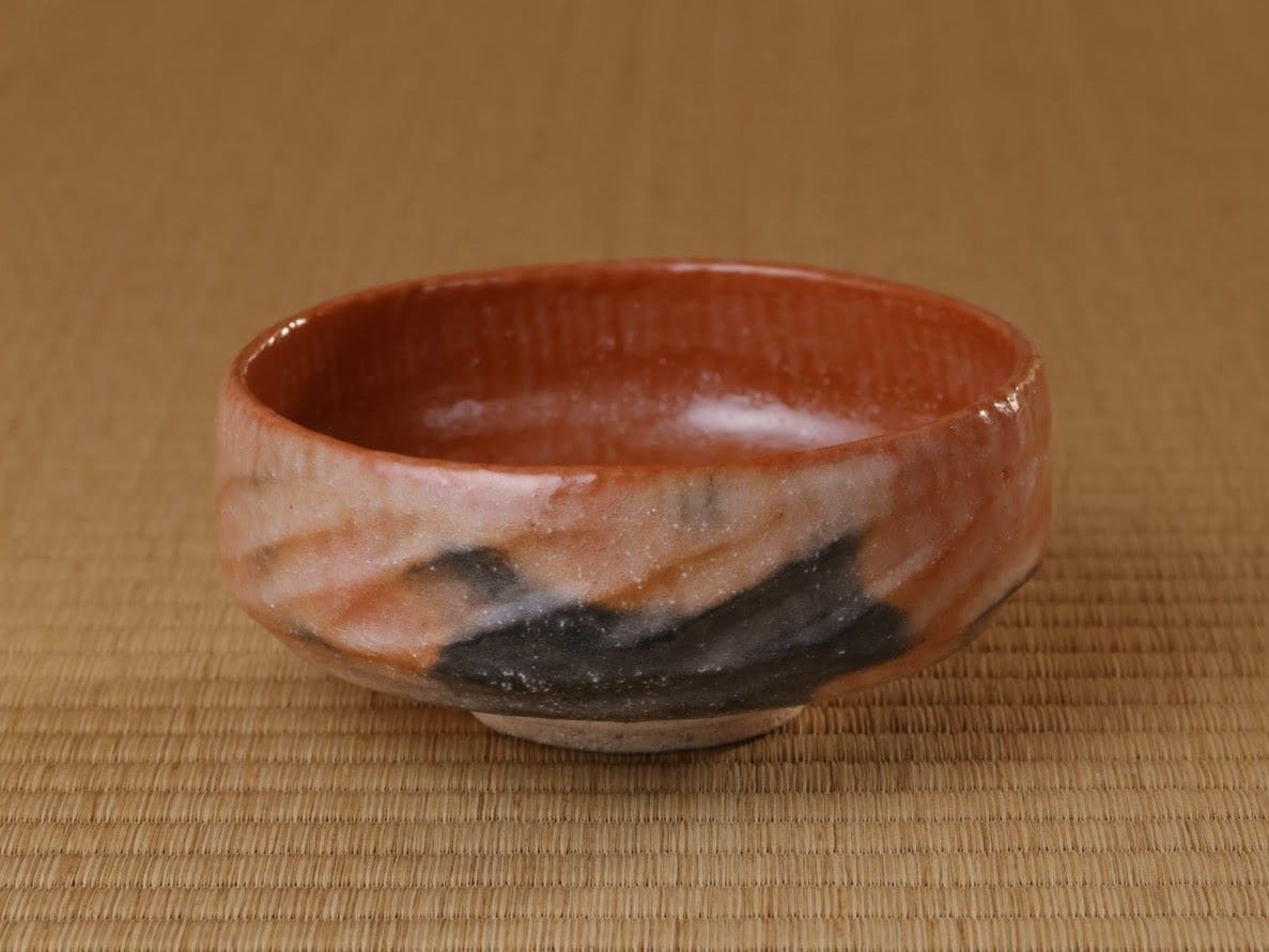 茶道具　長入　赤茶碗/了入　極め箱　淡々斎　極め『福音』 茶道具 長入 赤茶碗/了入 極め箱 淡々斎 極め『福音』 覚入 赤楽 馬盥