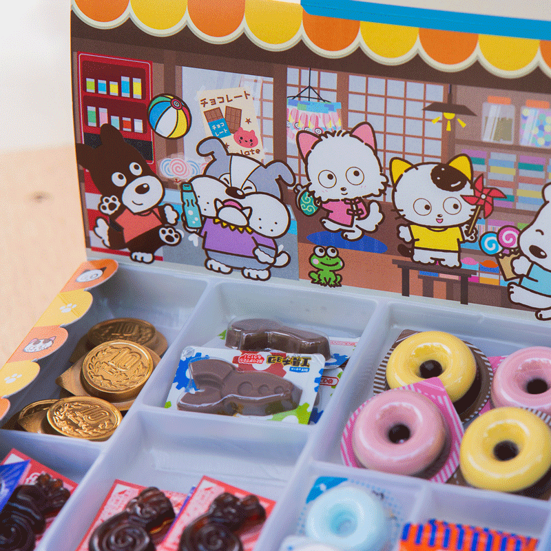 知育菓子｜駄菓子屋さんごっこ タマ&フレンズBOX - 知育菓子｜たいせい