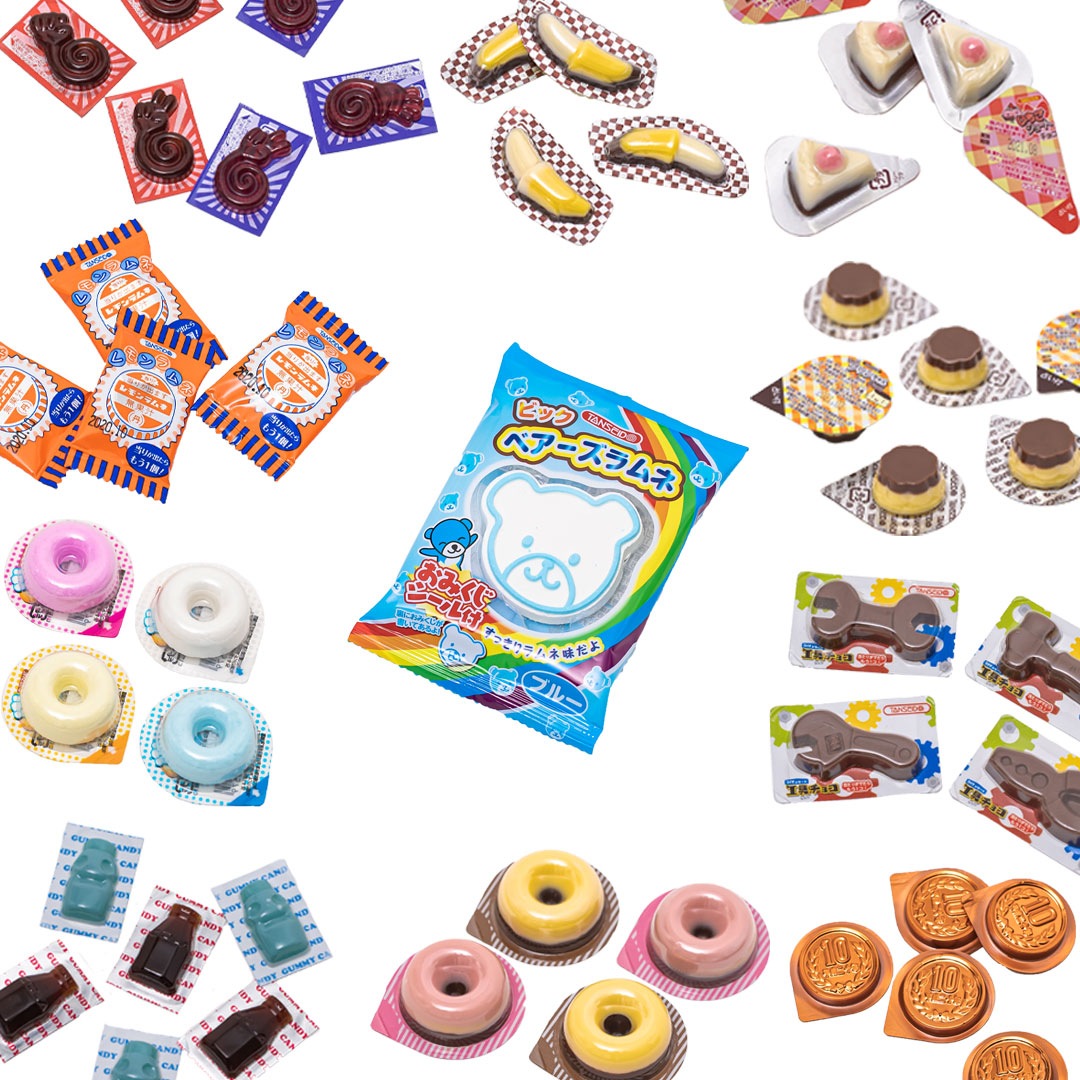 知育菓子｜駄菓子屋さんごっこ タマ&フレンズBOX