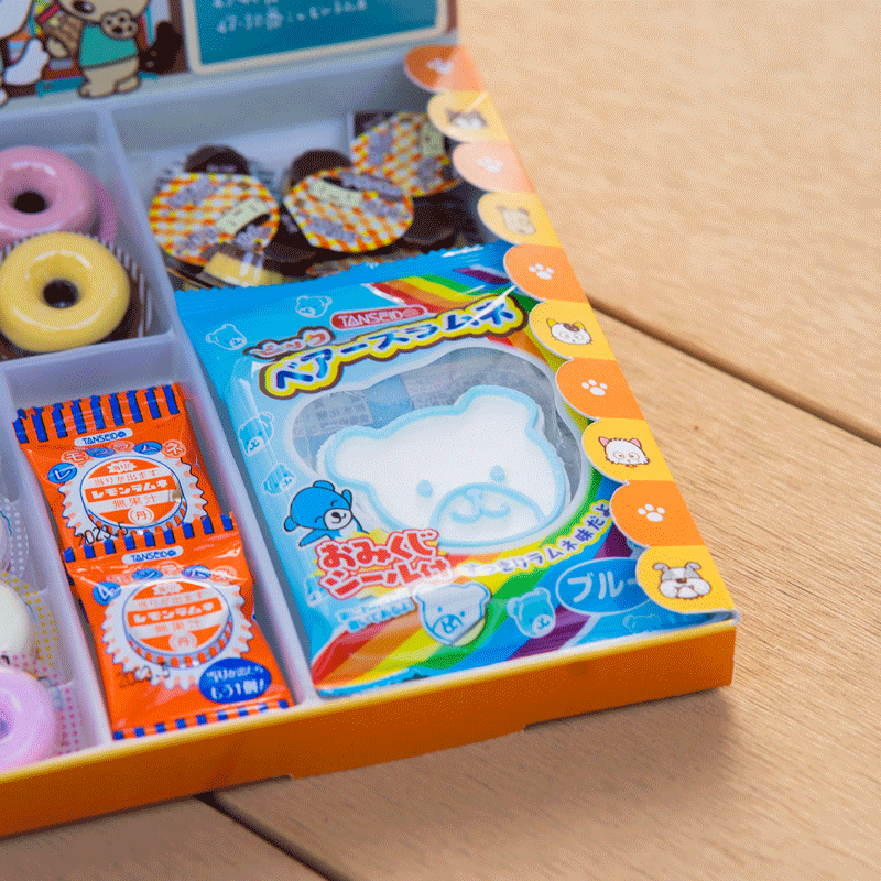 知育菓子｜駄菓子屋さんごっこ タマ&フレンズBOX - 知育菓子
