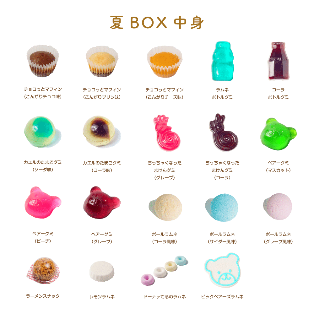 駄菓子屋 知育菓子｜駄菓子屋さんごっこ タマ&フレンズBOX - 知育菓子